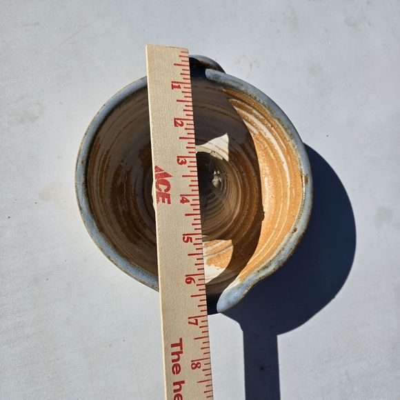 1980s Joyce Signed And Dated ceramic Salt Glazed stoneware‎ pottery Juicer Vtg - Picture 16 of 16